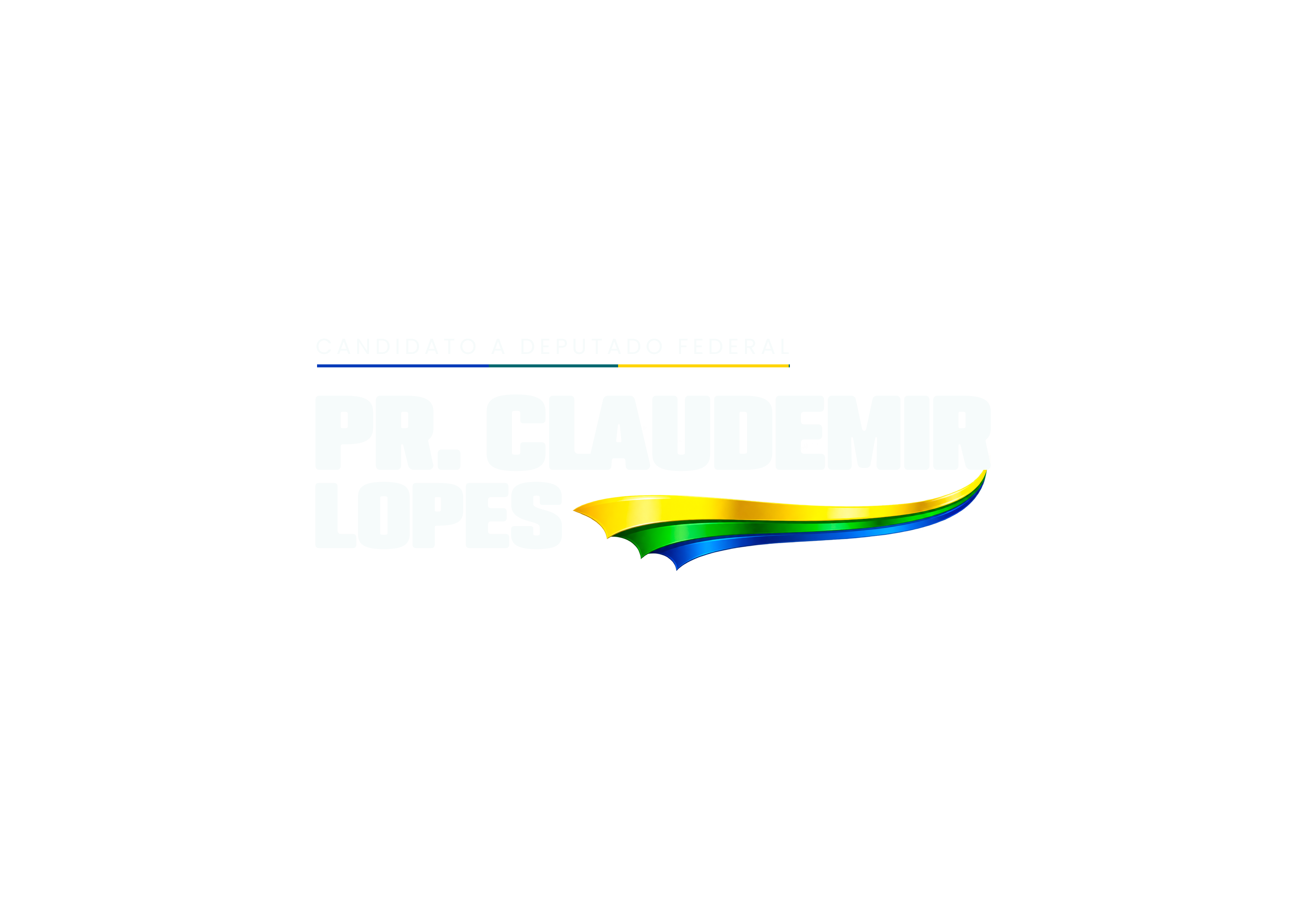 Pr. Claudemir Lopes — candidato a deputado federal
